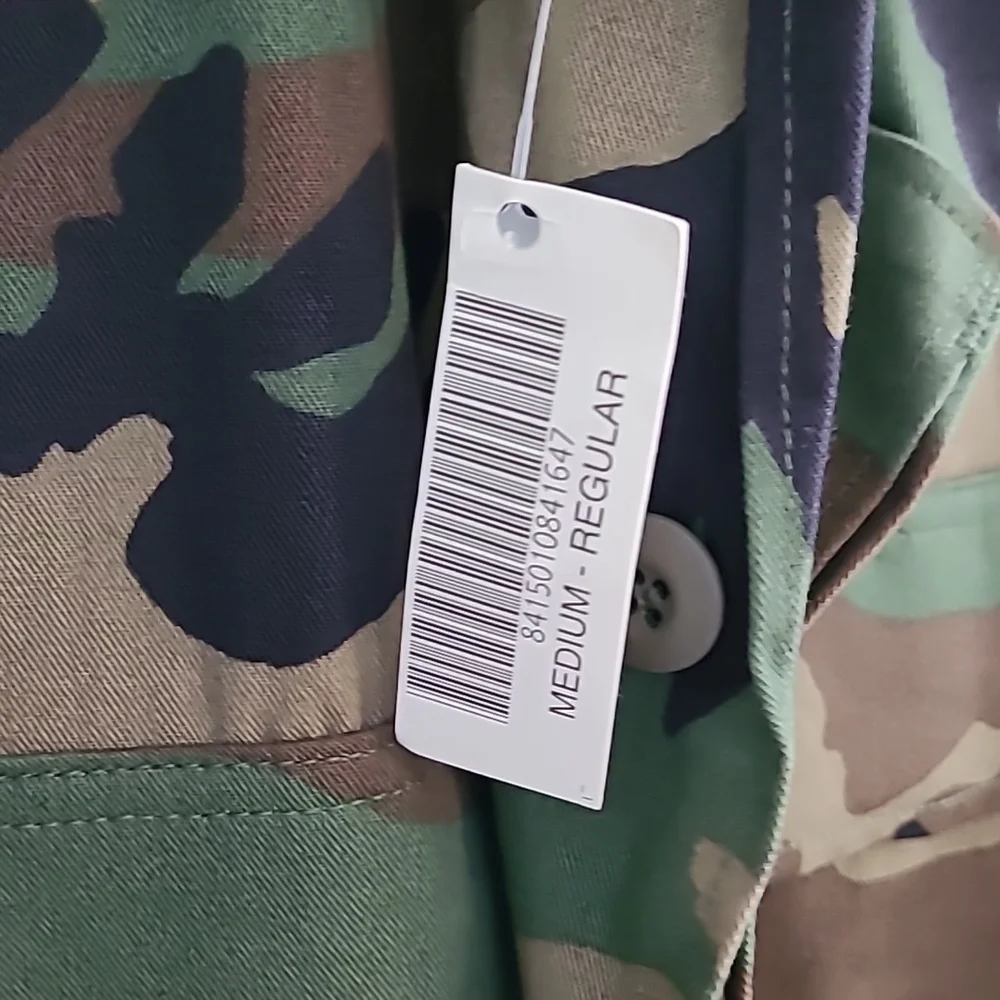 Military Camouflage BDU Shirt - Picture 5 of 5